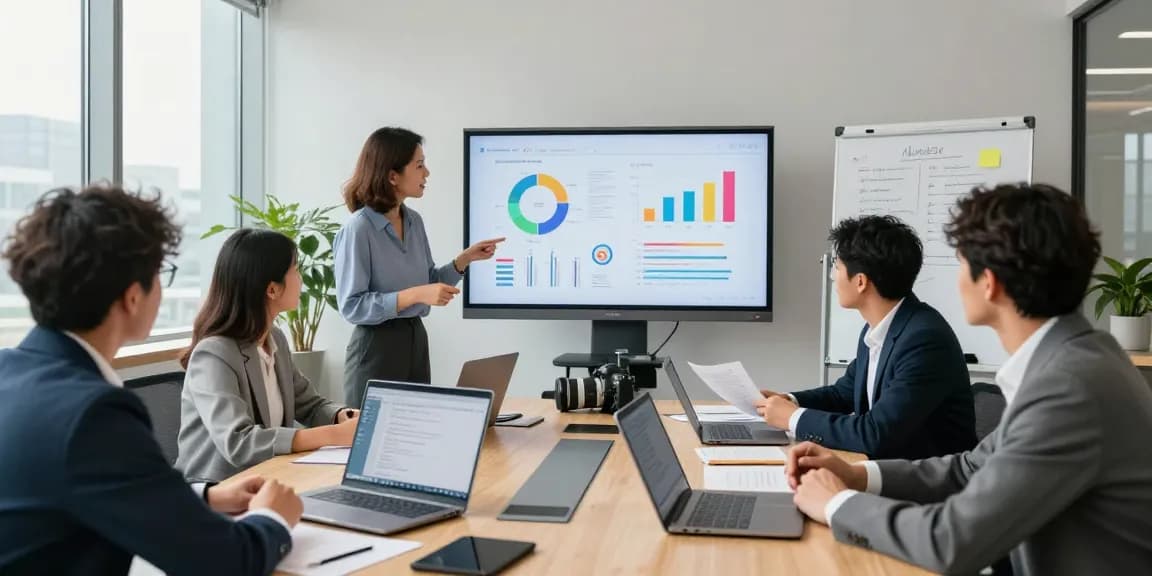 WPS官网展示团队协作的现代办公场景，成员使用WPS Office提高效率。