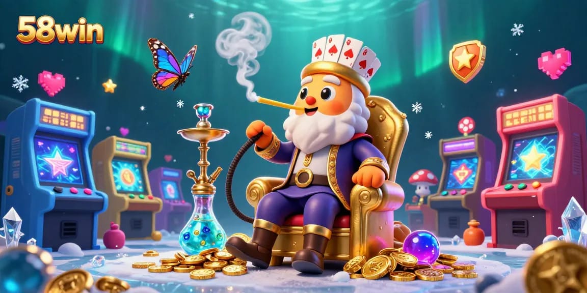 Engage in dynamic betting at 58win with a vibrant casino scene filled with action.