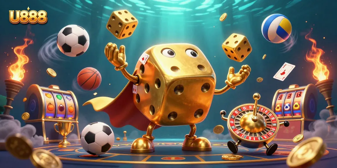 Experience thrilling betting at U888 with dynamic games and golden rewards.