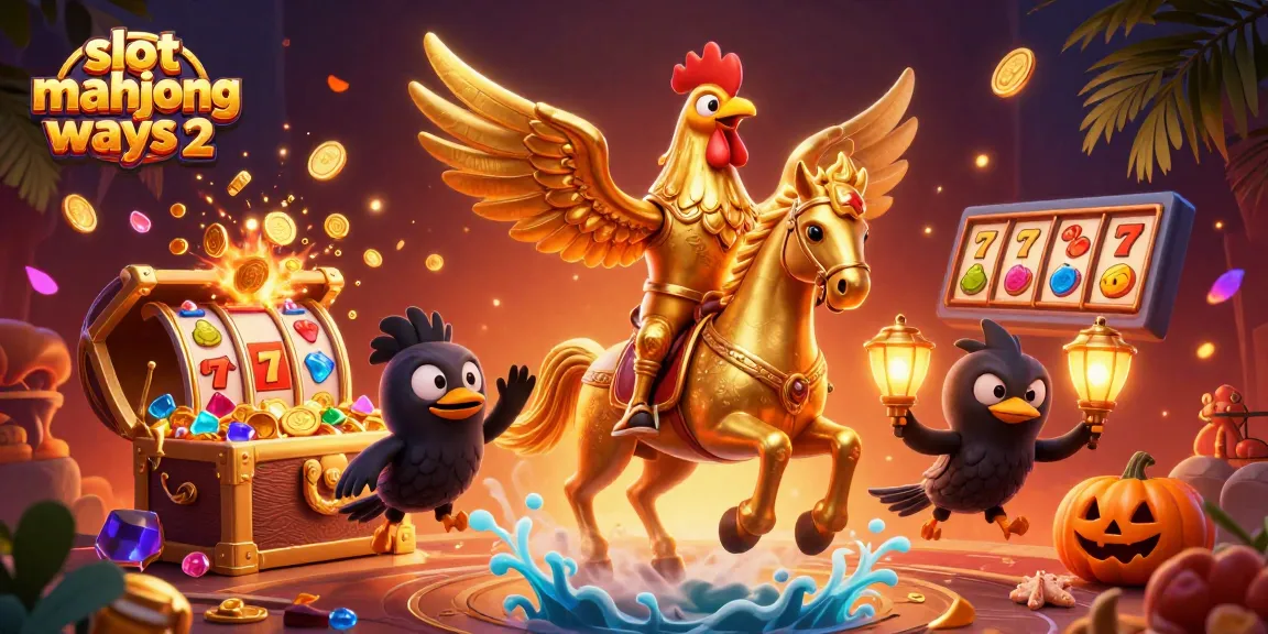 Engage in the excitement of slot mahjong ways 2 with vibrant casino illustrations and bonus features.