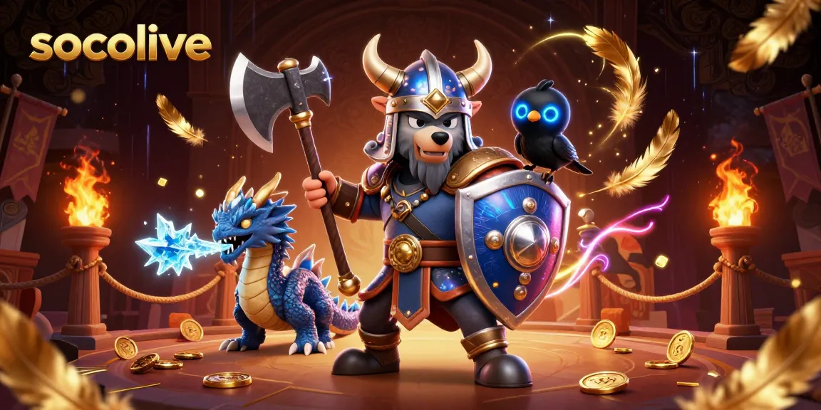Experience fantastic sports betting with socolive, featuring rich 3D characters in an action-packed arena.
