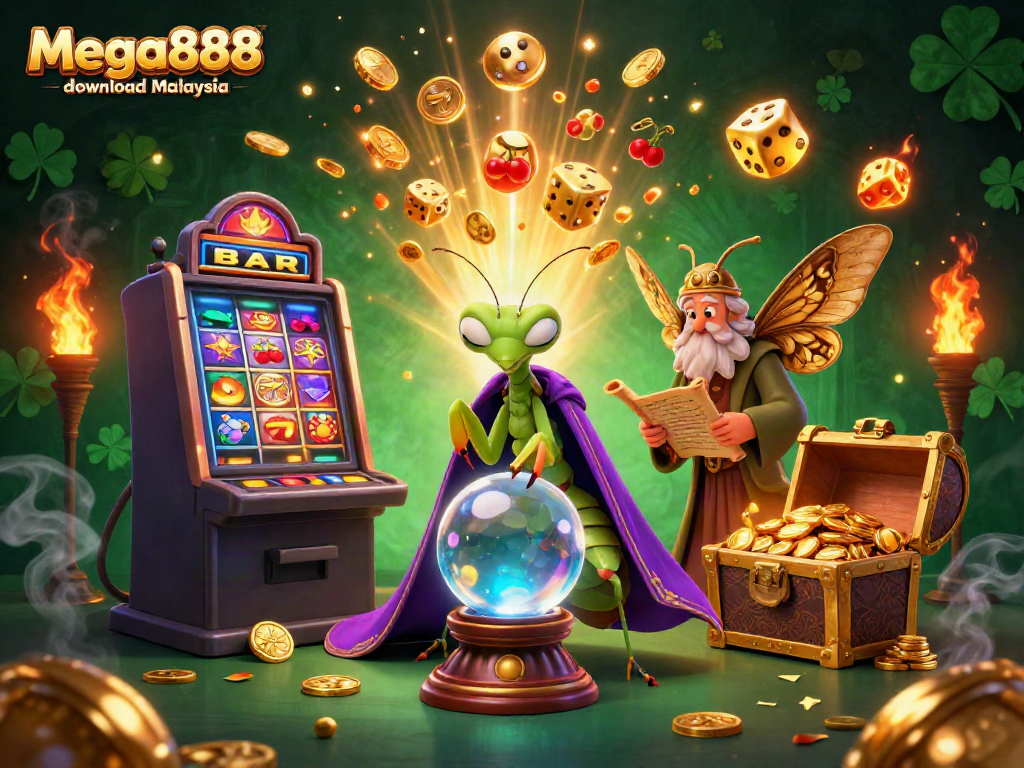 Experience the thrill of Mega888 download Malaysia with vibrant slot games and enchanting characters.