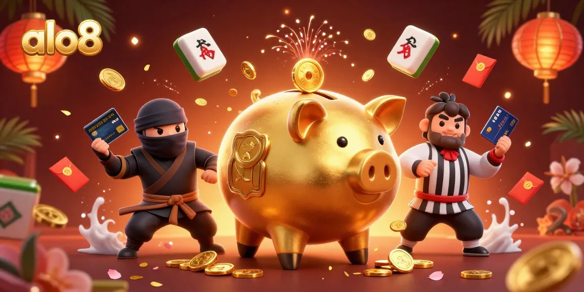 Win big with exciting games at alo8 featuring a dynamic casino scene with vibrant characters and rich visuals.
