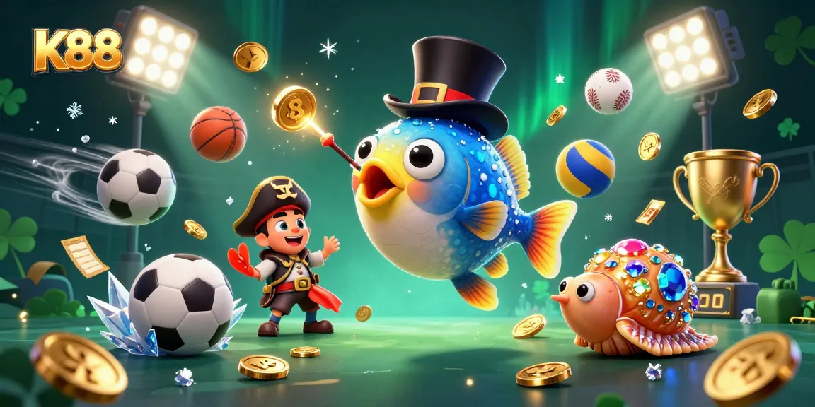 K88 treasures every player's chance at winning gold coins in a vibrant casino adventure.
