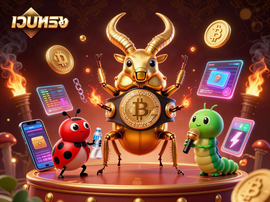 Enhance your เว็บตรง gaming experience with a vibrant 3D scene of competitive gambling action.