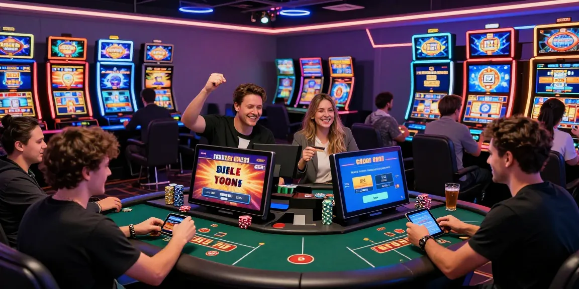 Exciting environment at credit card casinos at https://thebls.org.uk with diverse players enjoying gaming experiences.