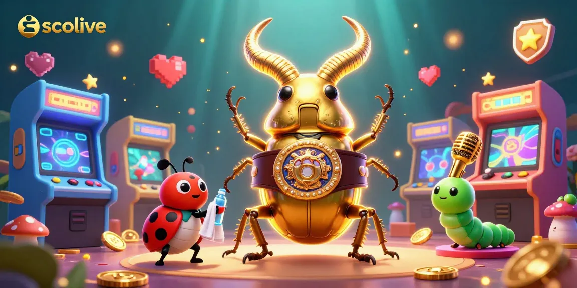 Experience Socolive's live sports action with vibrant characters and retro gaming elements.
