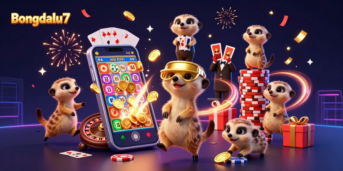 Engaging meerkats enjoying dynamic casino operations with Bongdalu7’s innovative gaming experience.
