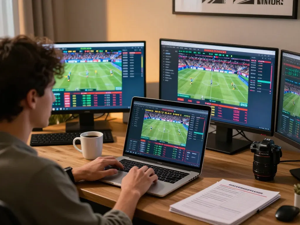 Place bets on 78WIN using a game strategy guide during a cozy home gaming session.