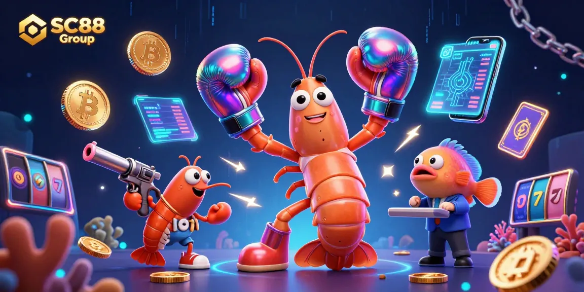 Engage with the SC88 Group's exciting slot experience featuring vibrant characters.