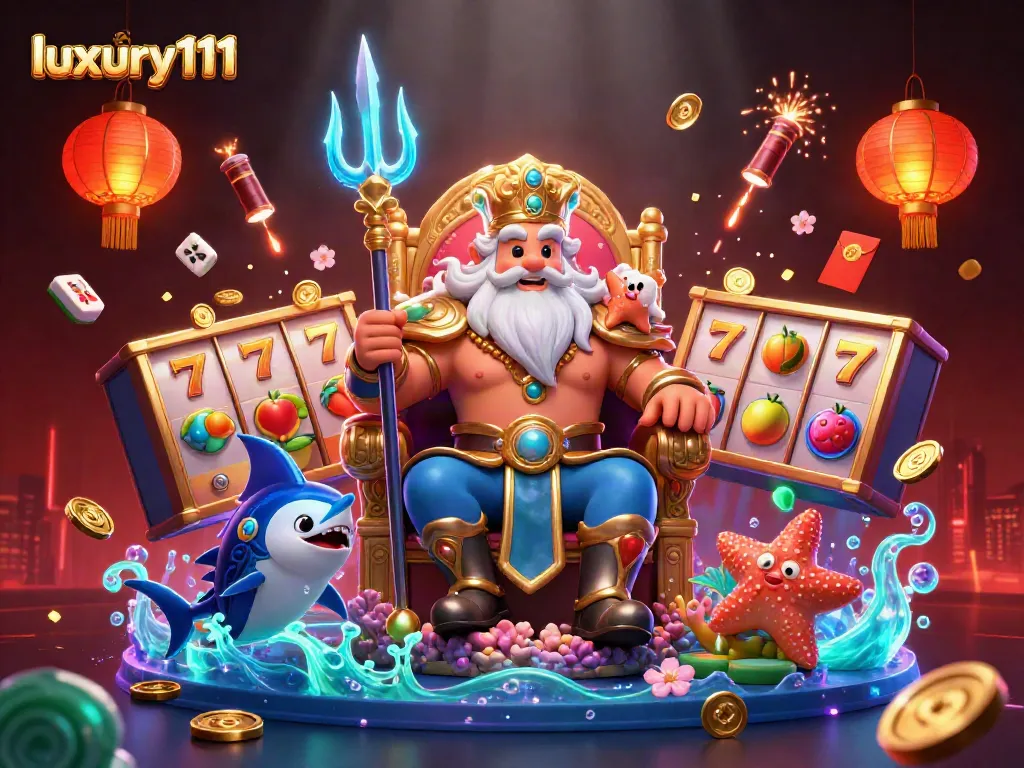 Maximize your winning strategies at luxury111 with vibrant casino elements in a stunning scene.