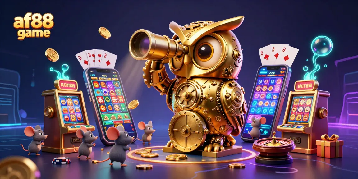 Experience the excitement of af88 game with vibrant casino elements and animated characters.