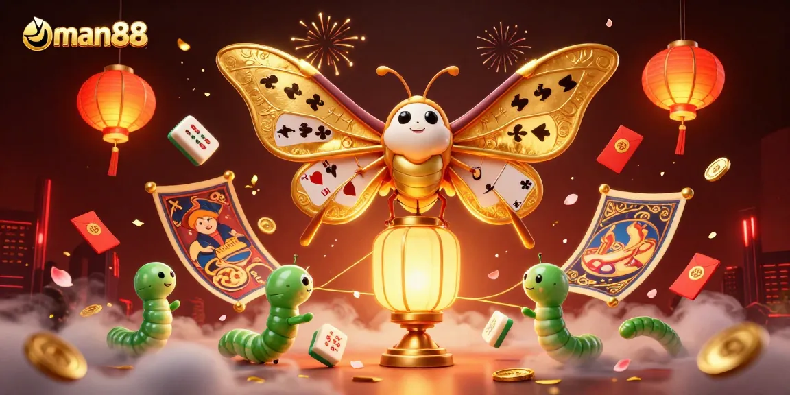 Experience the excitement of man88 with a vibrant 3D representation of a casino world.
