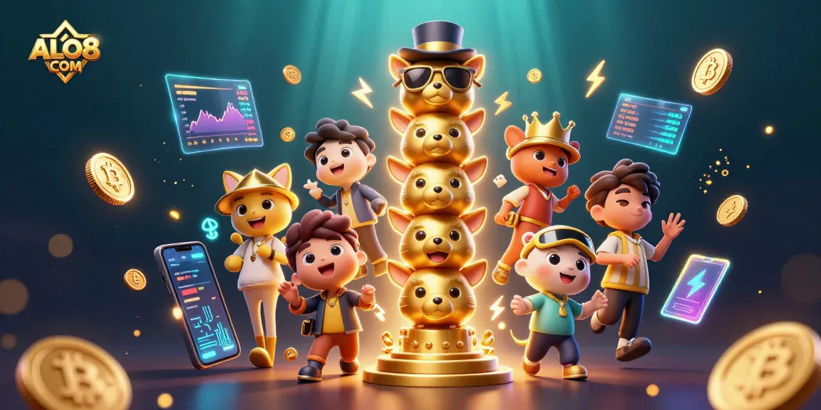 Experience exciting gameplay with the ALO8 COM vibrant casino illustration featuring engaging 3D elements.