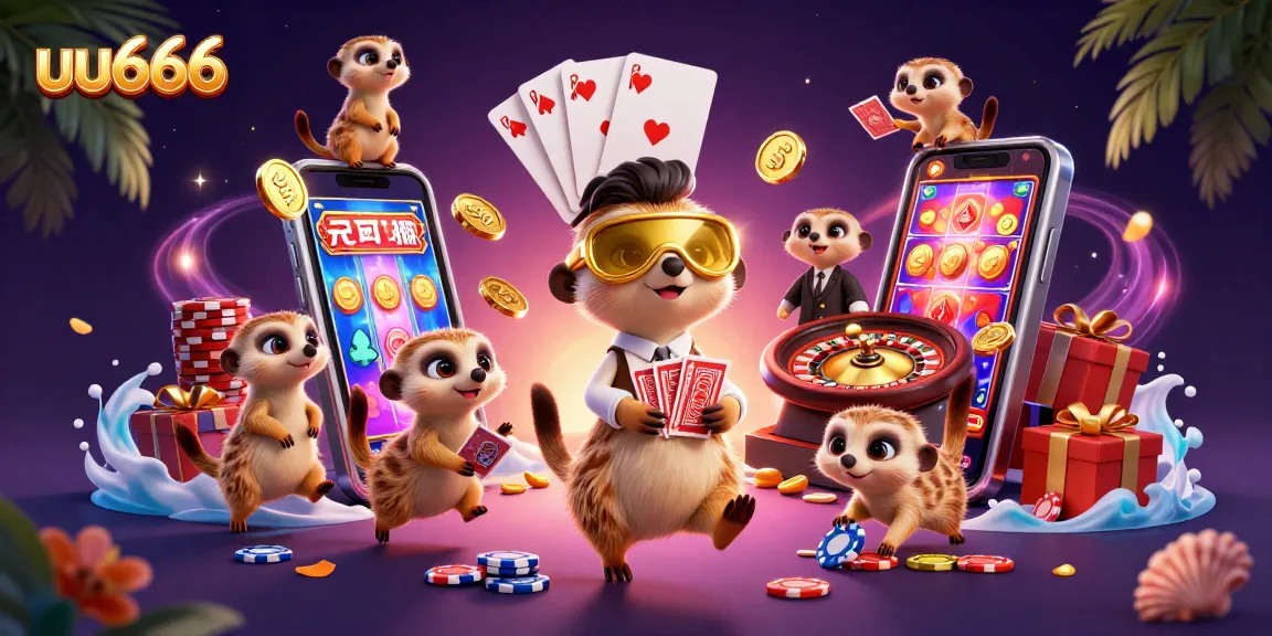 Experience the thrills of uu666 at a vibrant meerkat-operated casino with exciting games and action.