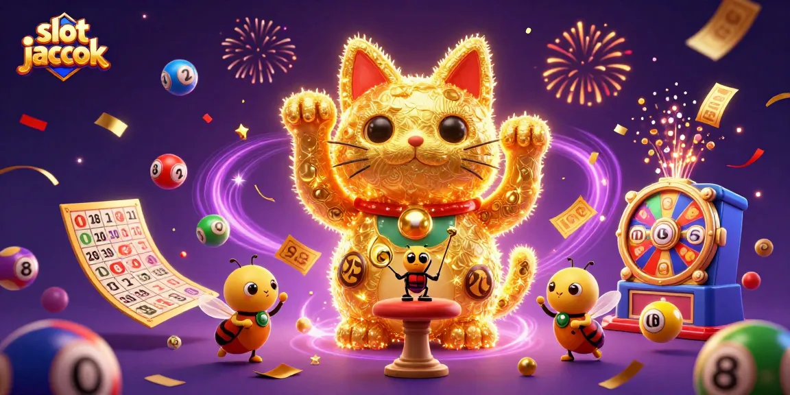 Experience the thrilling emotion of hitting a slot jackpot in this vibrant casino scene.