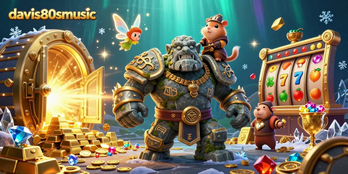 Boost your gaming experience with davis80smusic's vibrant casino adventure illustration full of riches.