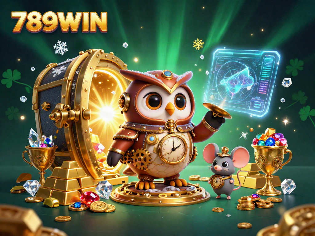 Play exciting games at 789WIN with visually rich casino elements and steampunk characters.