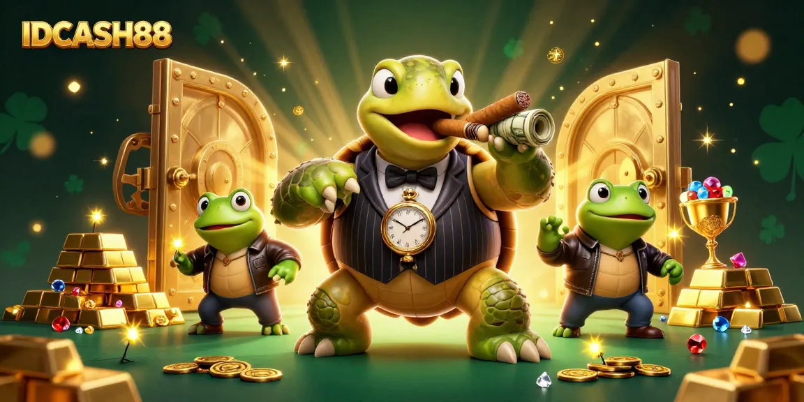 Experience the thrills of IDCASH88 with a lively 3D casino scene featuring vibrant characters and rich game elements.