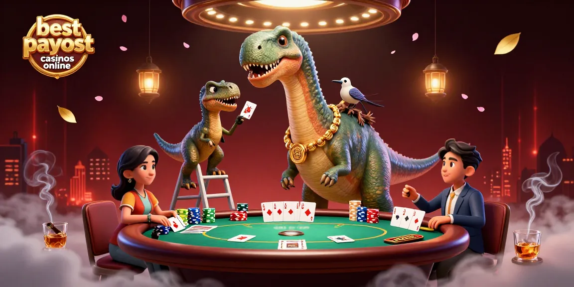 Experience the excitement of best payout casinos online with vibrant poker scenes and thrilling characters.