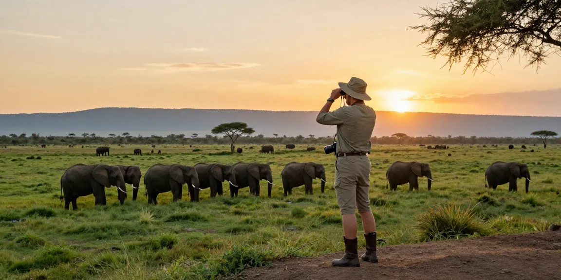 Experience the beauty of Kidepo Valley National Park with NAGA2000 while observing wildlife at sunset.