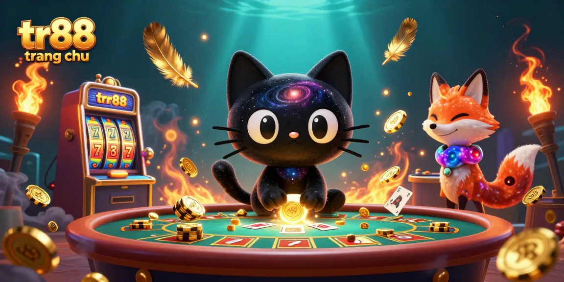 Experience thrilling gameplay at tr88 trang chủ with an engaging cosmic casino scene.