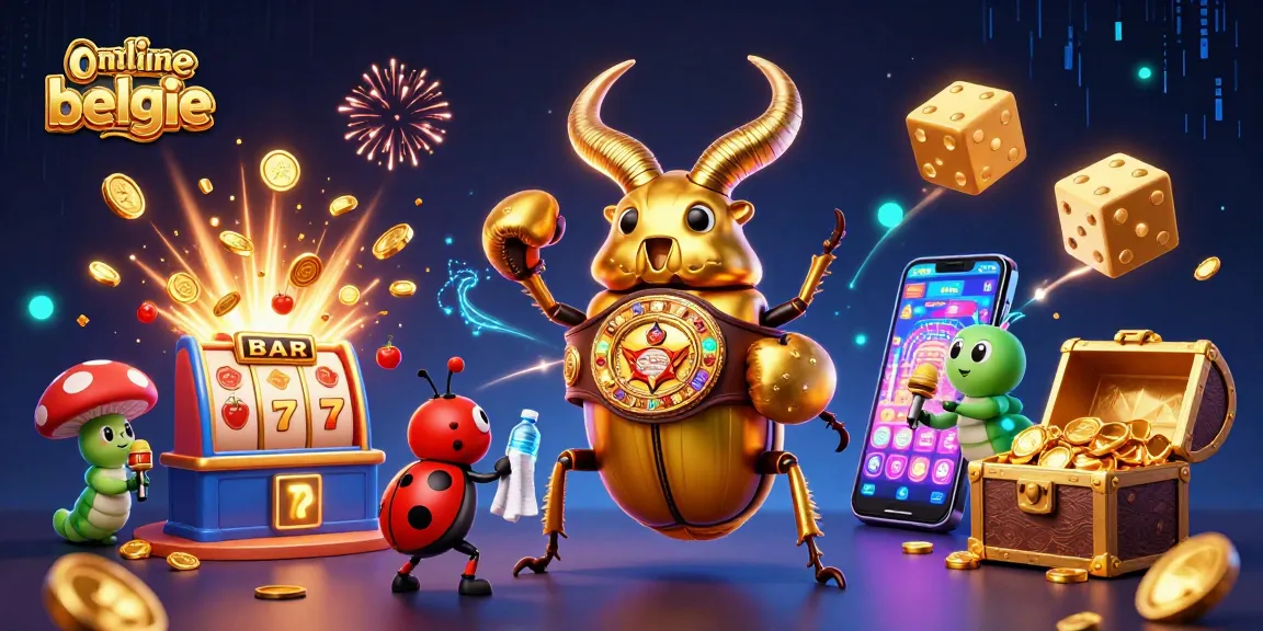 Experience thrilling gameplay in this online casino belgie scene with exciting elements bursting all around.