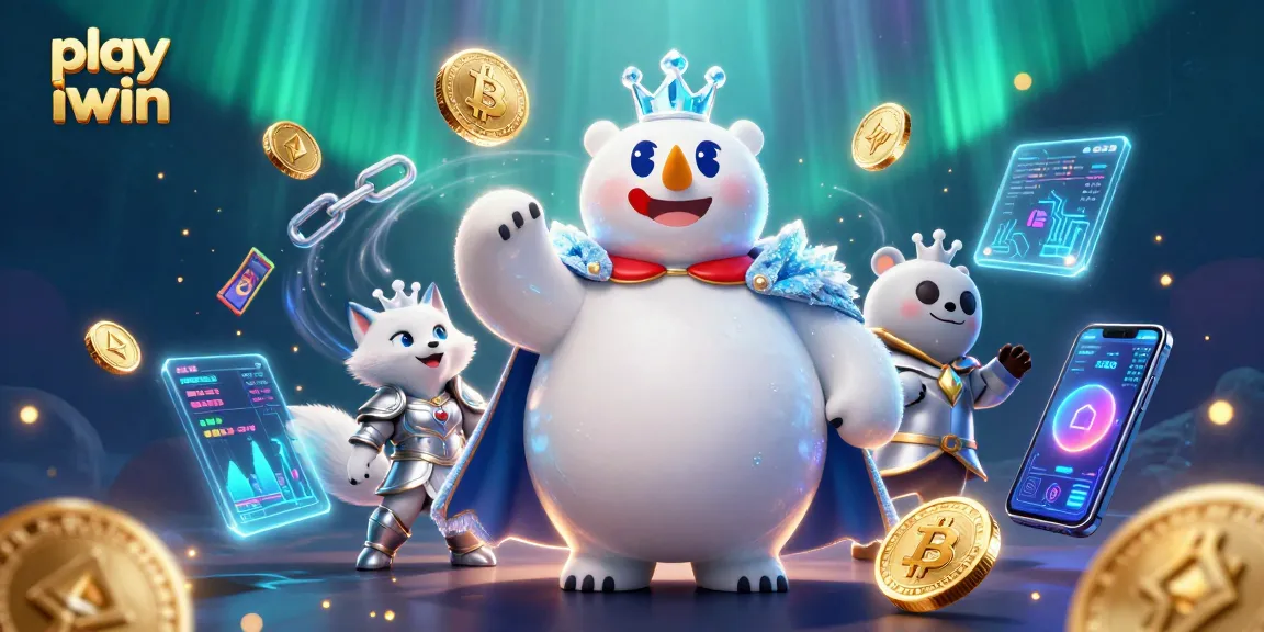 Immerse yourself in the adventure to play iwin with an ice king and fox in a captivating illustration.