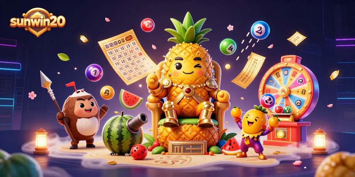 Experience thrilling gameplay with sunwin20 at a vibrant 3D casino scene featuring dynamic characters and exciting elements.