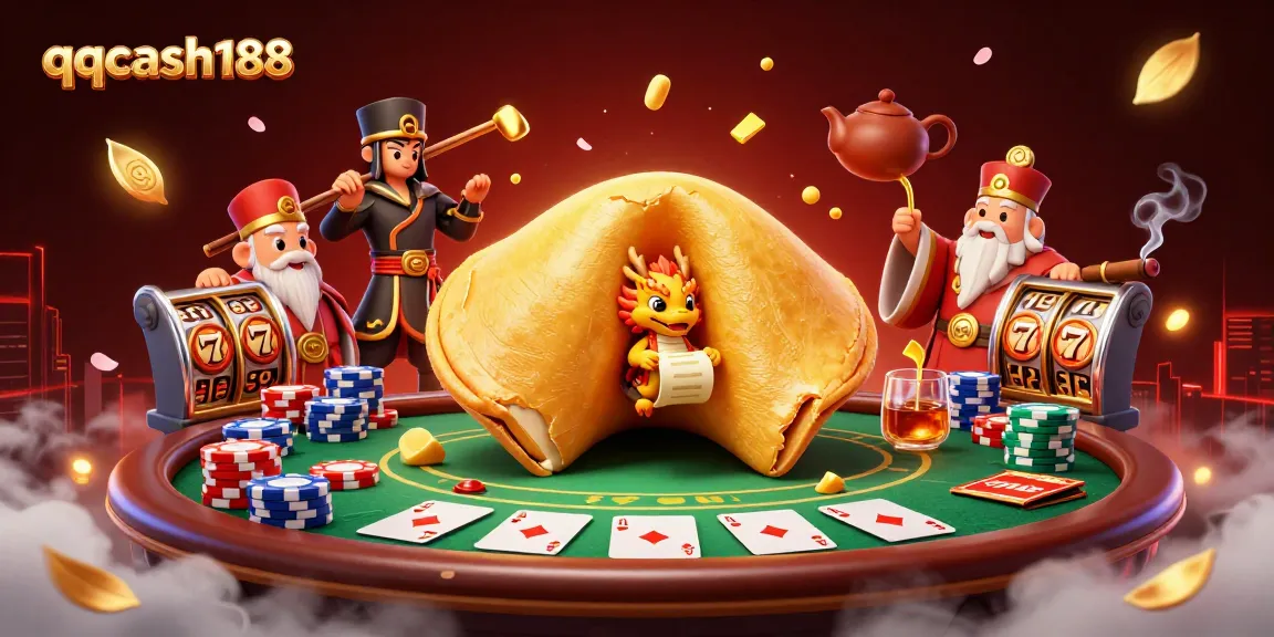 Engage with qqcash188 by exploring vibrant casino elements, dragon guardians, and golden fortunes.