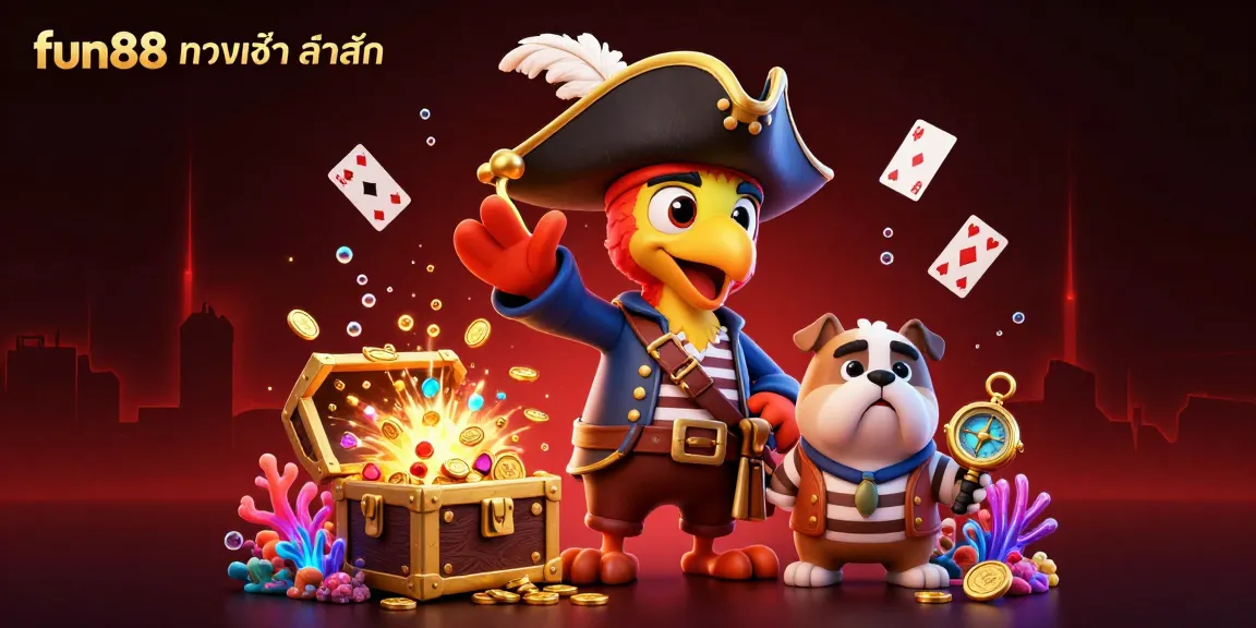 Experience thrilling fun88 ทางเข้า ล่าสุด with colorful characters and engaging casino elements.