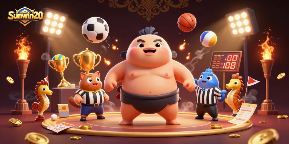 Engage with thrilling gameplay of Sunwin20 featuring fun fugu and sports elements in 3D!