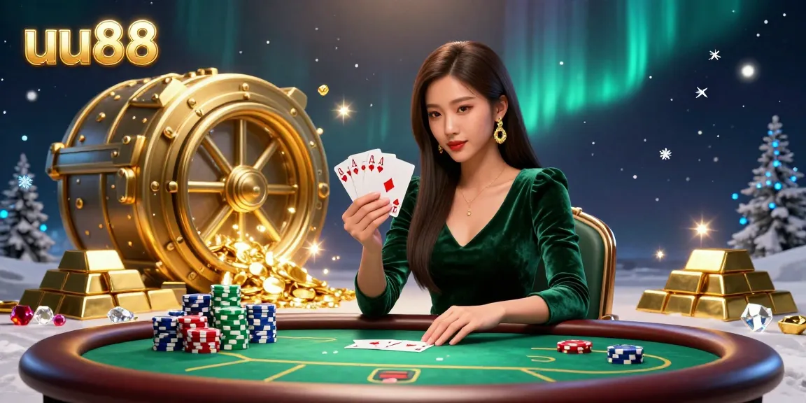 Join the excitement at uu88 with stunning casino gameplay, featuring elegant poker and glittering treasures.
