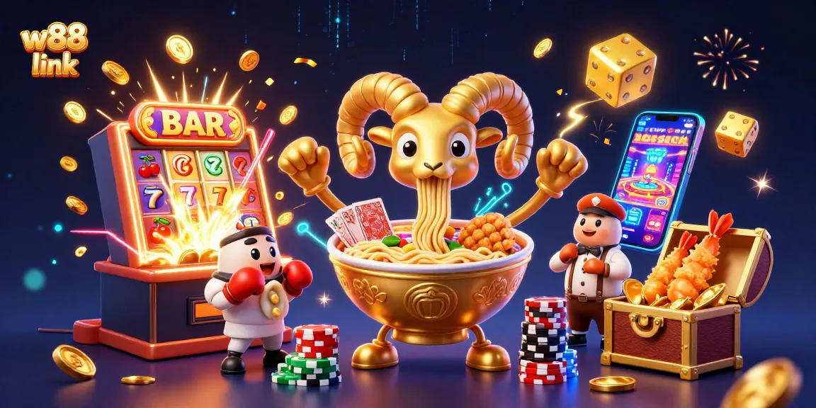 Engage with w88 link for immersive betting experiences featuring colorful casino games and characters.