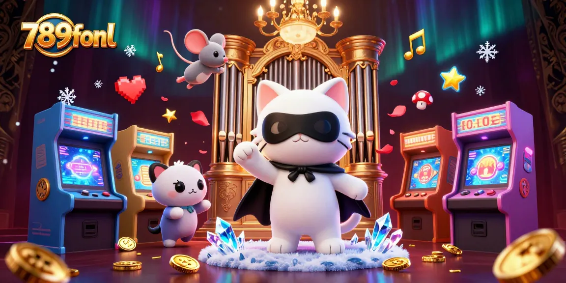 Unleash luck at 789fonl with a vibrant 3D casino game celebration featuring thrilling characters.