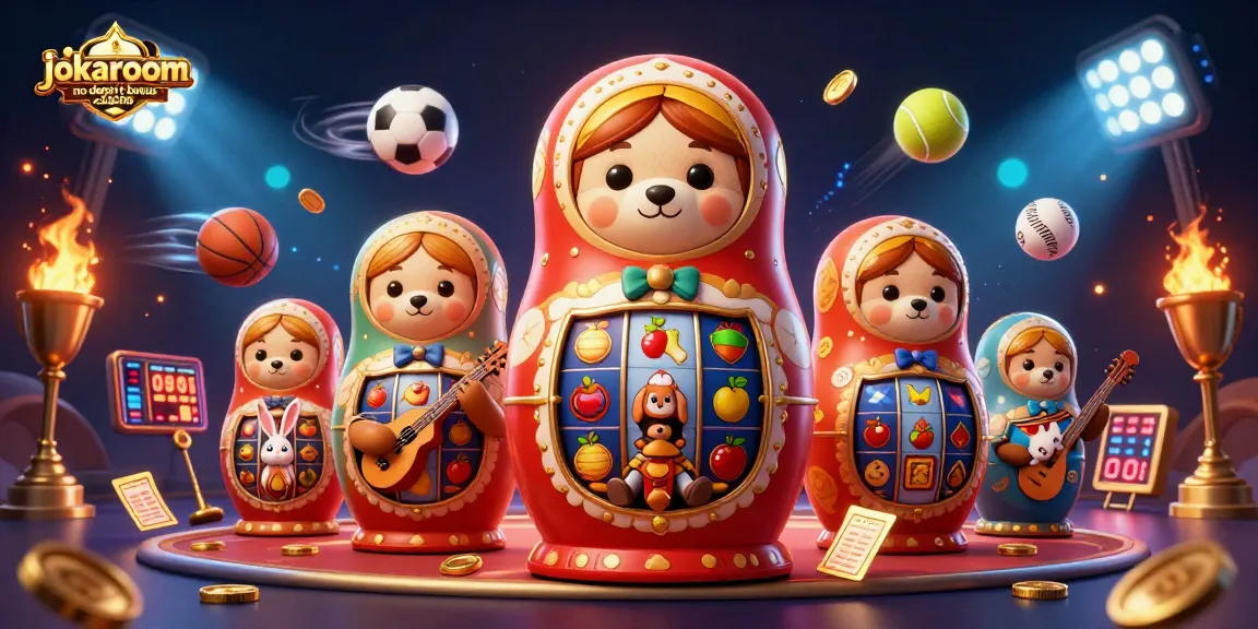 Experience the charm of jokaroom no deposit bonus casino with colorful bears and dynamic gaming elements.