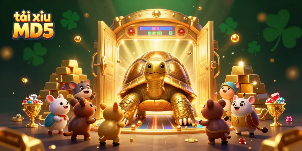 Engage in exciting gameplay of tài xỉu MD5 with vibrant, dynamic elements in a colorful casino setting.