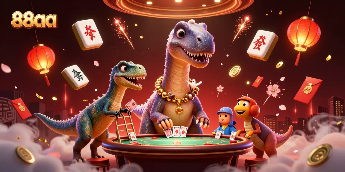 Experience thrilling gameplay at 88aa with a vibrant casino atmosphere featuring unique characters.