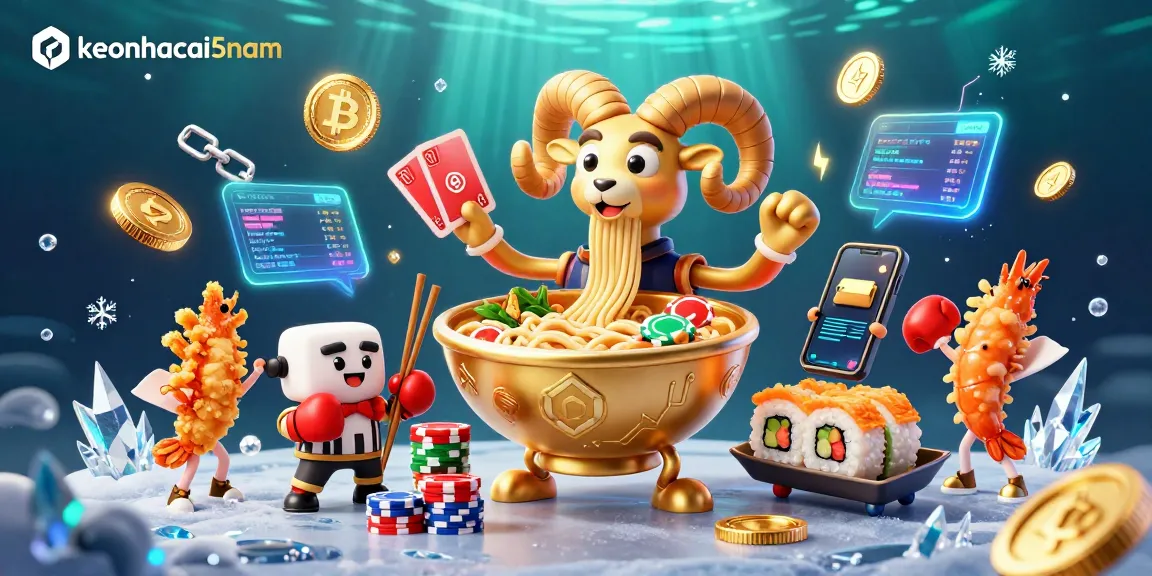 Engage in thrilling bets with keonhacai5nam featuring a vibrant 3D scene of animated casino characters.