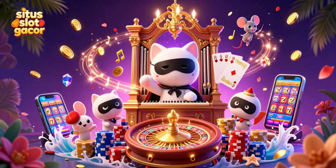 Experience excitement with situs slot gacor as riches and entertainment unfold in a vibrant casino scene.