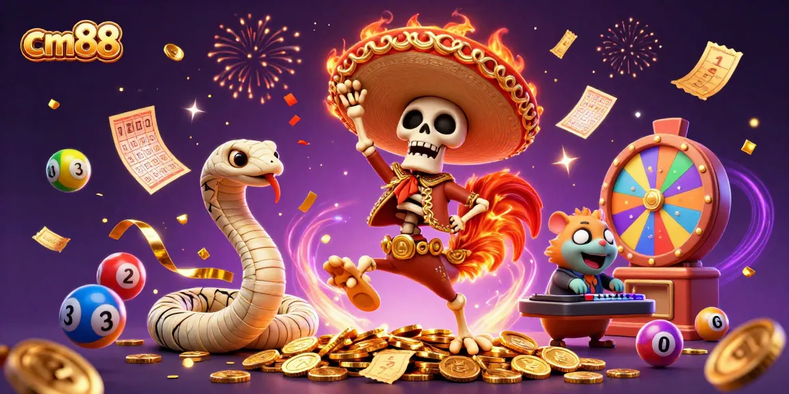 Enjoy the lively casino experience with cm88 featuring animated characters and vibrant games.