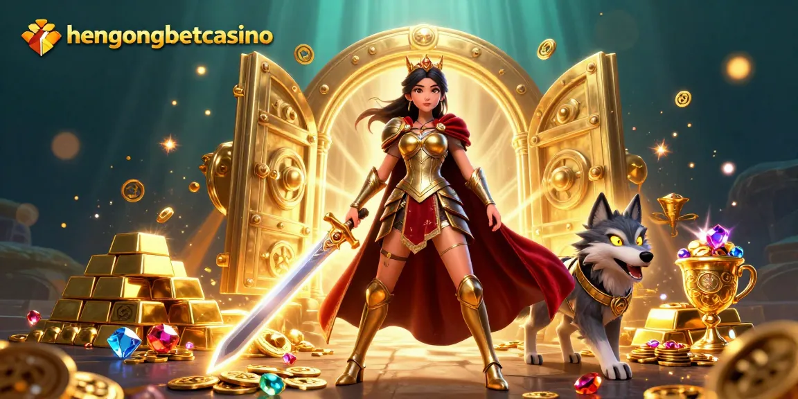 Engage with thrilling games at hengongbetcasino in a vibrant gaming atmosphere filled with riches.