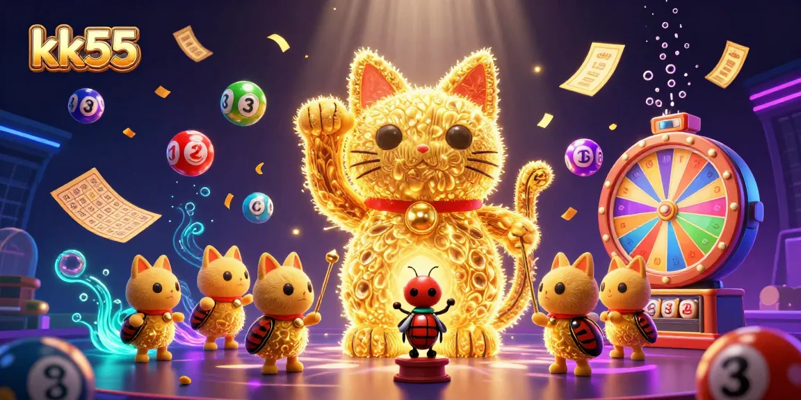 Experience the excitement of kk55 with vibrant casino visuals and dynamic game elements.