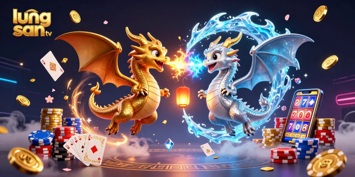 Experience thrilling gameplay with lương sơn tv featuring dynamic dragons, coins, and cards.